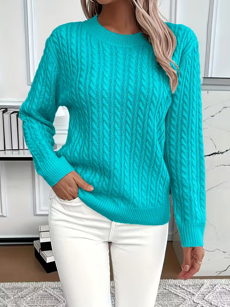 Suéter Minimalista de Punto Suave — Look Limpio
