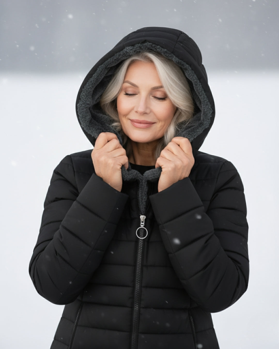 Lola | Abrigo Puffer Doble en Forro Polar