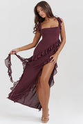 Luz · Vestido con volantes