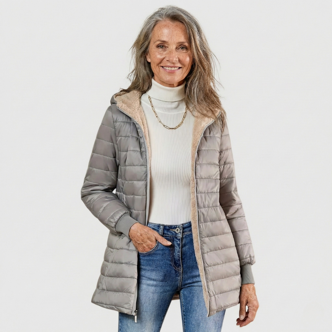 Caro I Abrigo de invierno con forro suave
