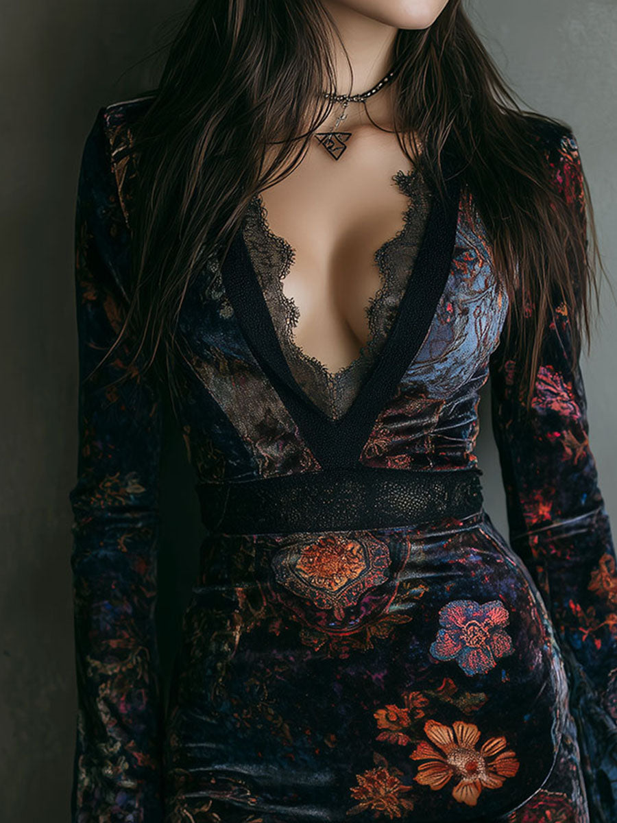 Lucía · Vestido mini floral