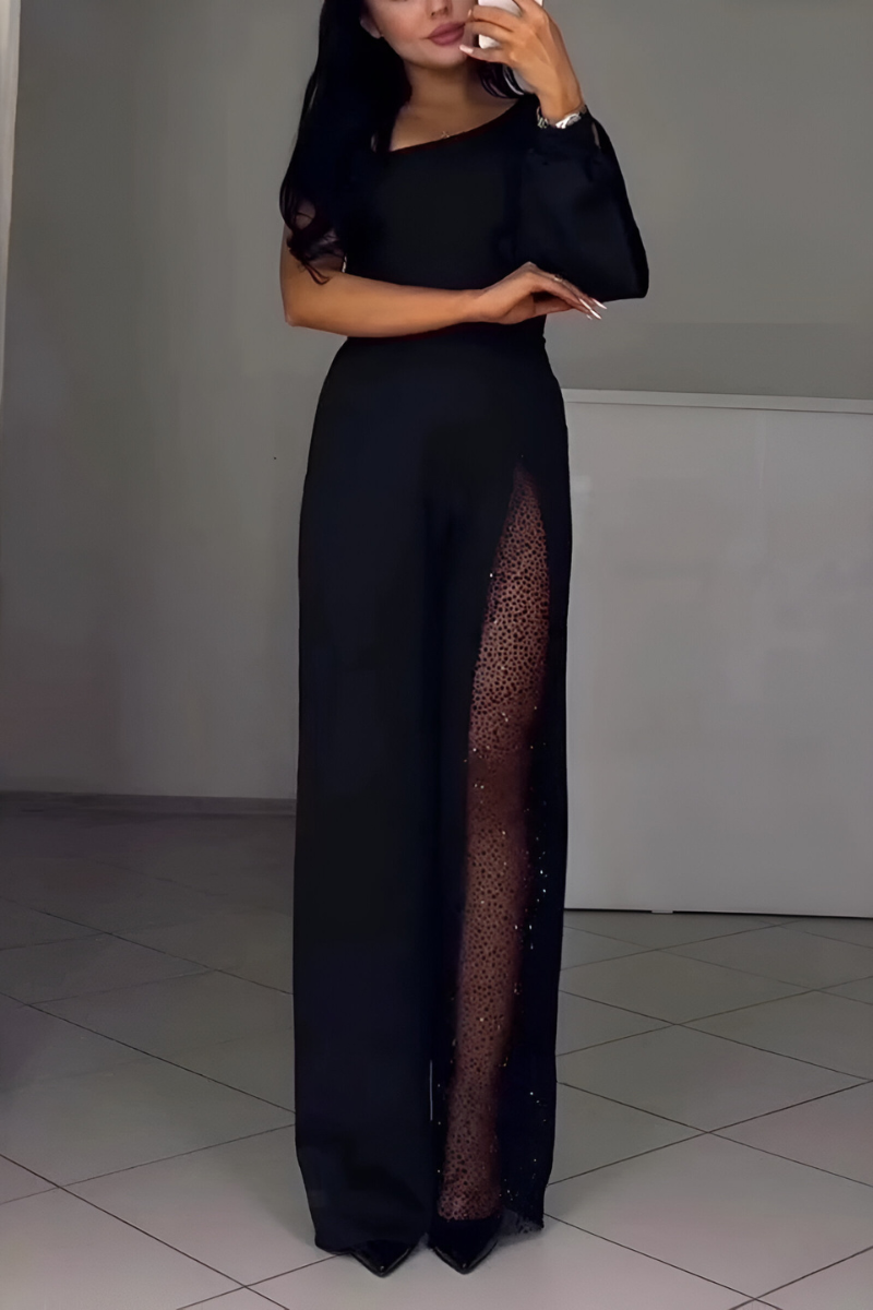 Nerea | Mono asimétrico glitter
