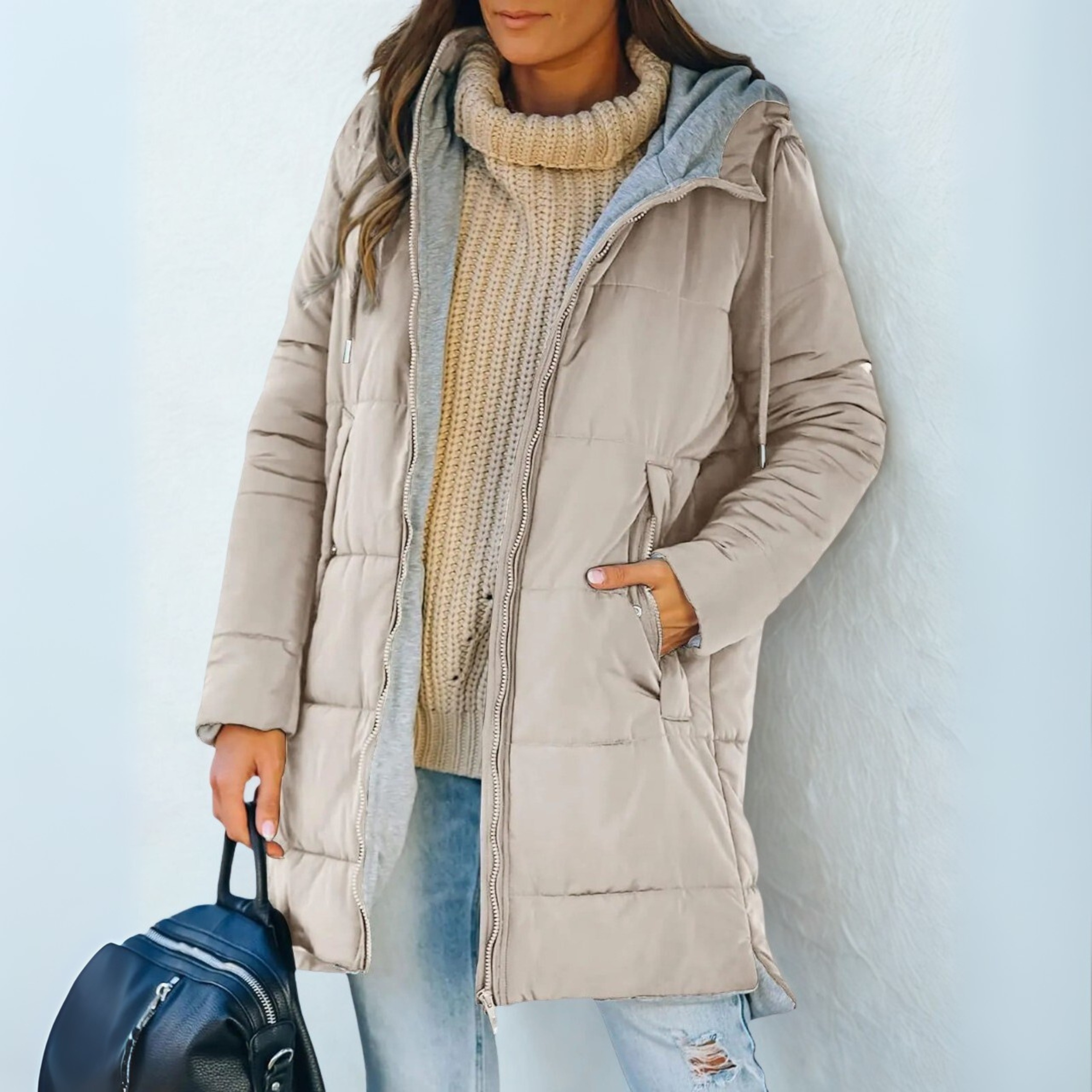 Marcelline | Chaqueta de invierno ligera con capucha