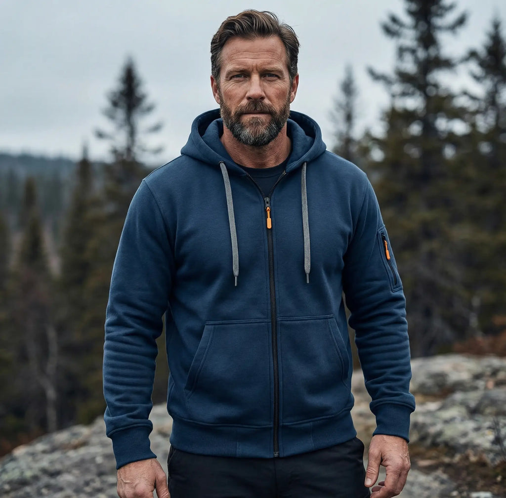 Tyler | Sudadera de Forro Polar con Cremallera Completa