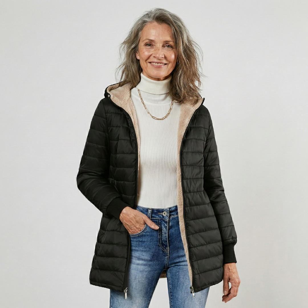 Caro I Abrigo de invierno con forro suave