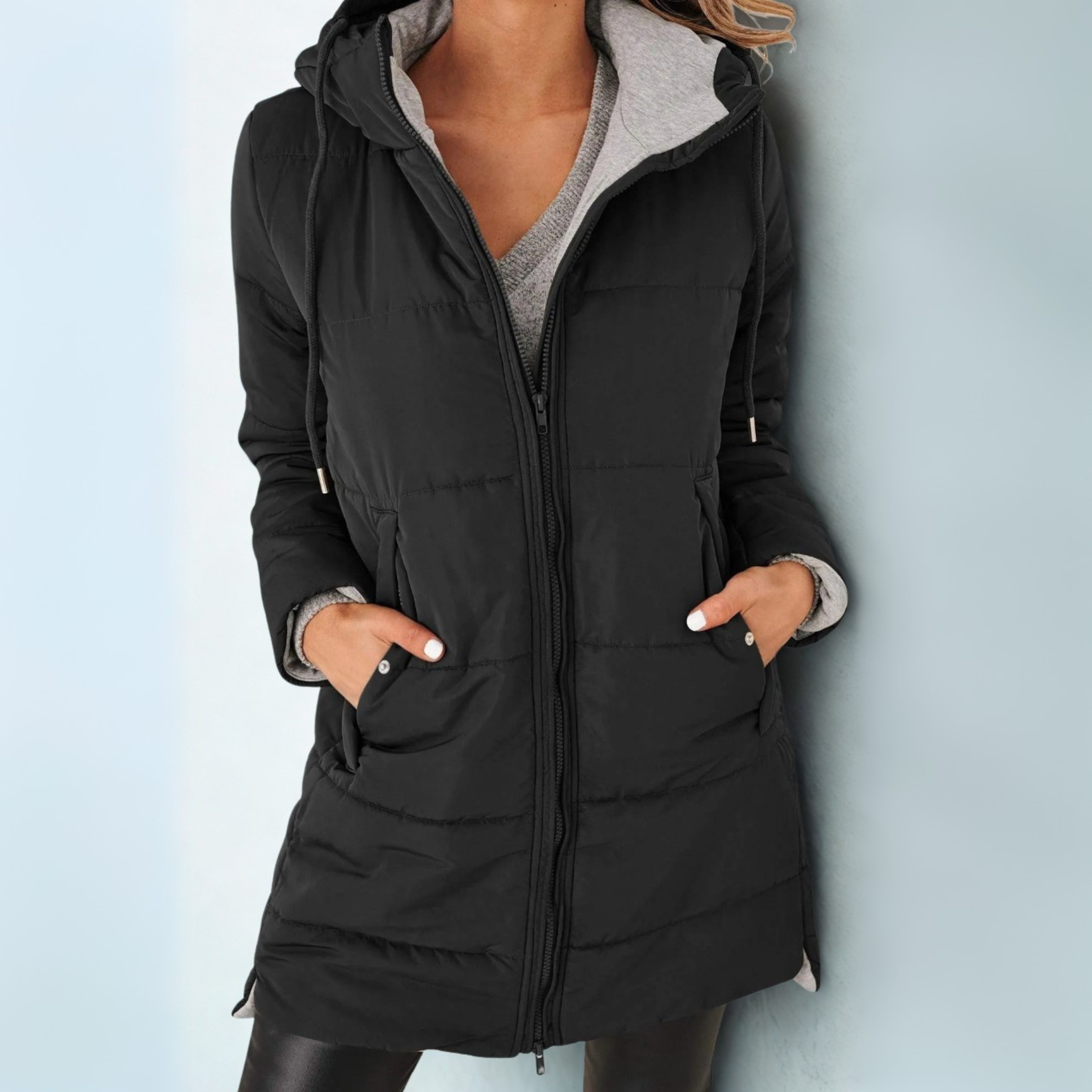 Marcelline | Chaqueta de invierno ligera con capucha