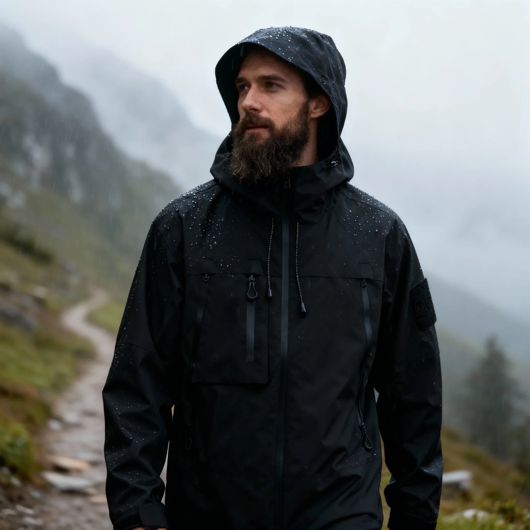 Brody | Chaqueta de Invierno con Capucha Resistente al Viento