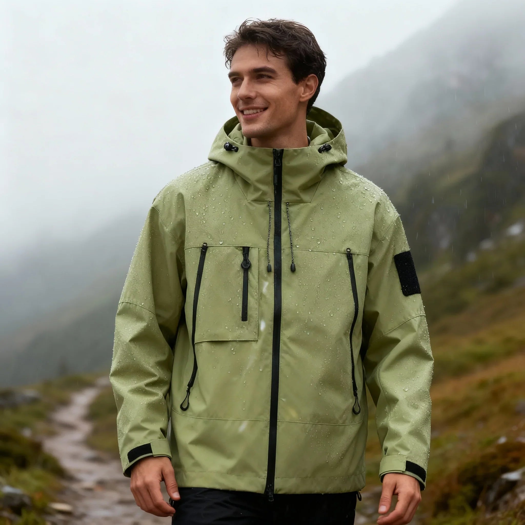 Brody | Chaqueta de Invierno con Capucha Resistente al Viento