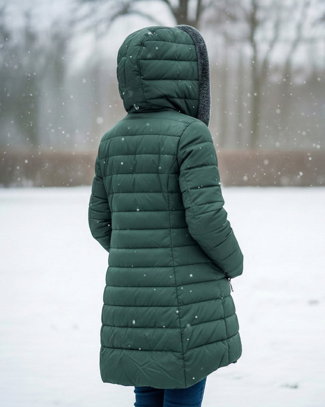 Lola | Abrigo Puffer Doble en Forro Polar