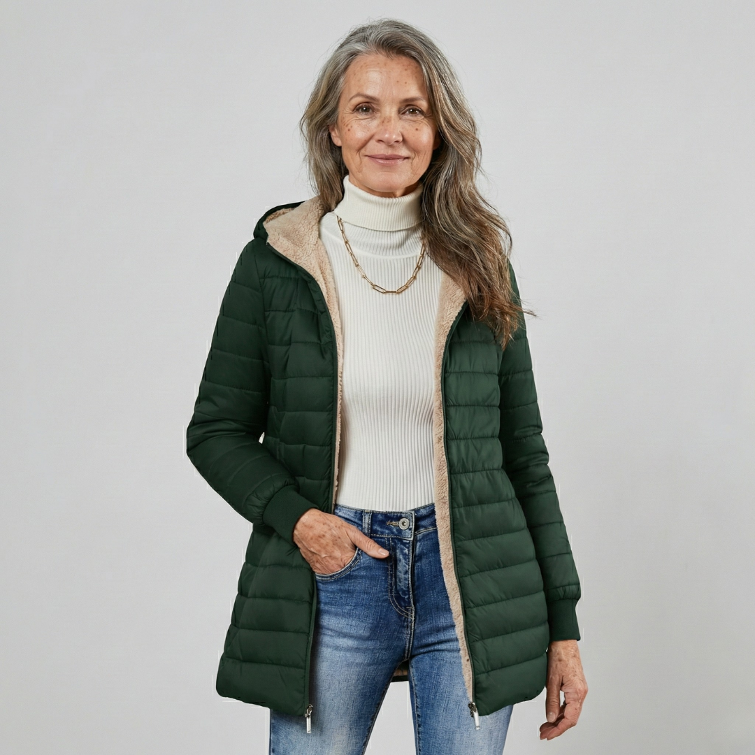 Caro I Abrigo de invierno con forro suave