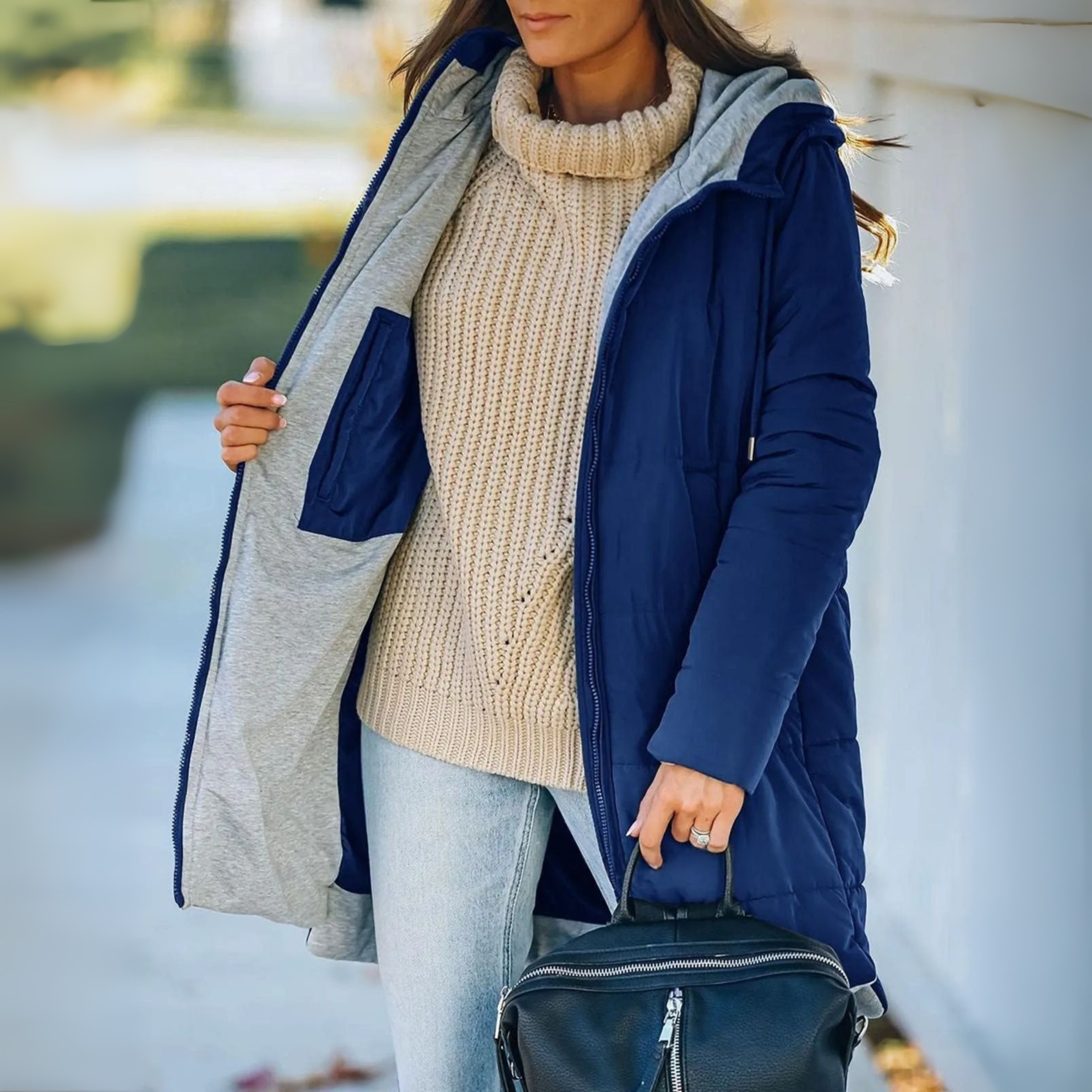 Marcelline | Chaqueta de invierno ligera con capucha