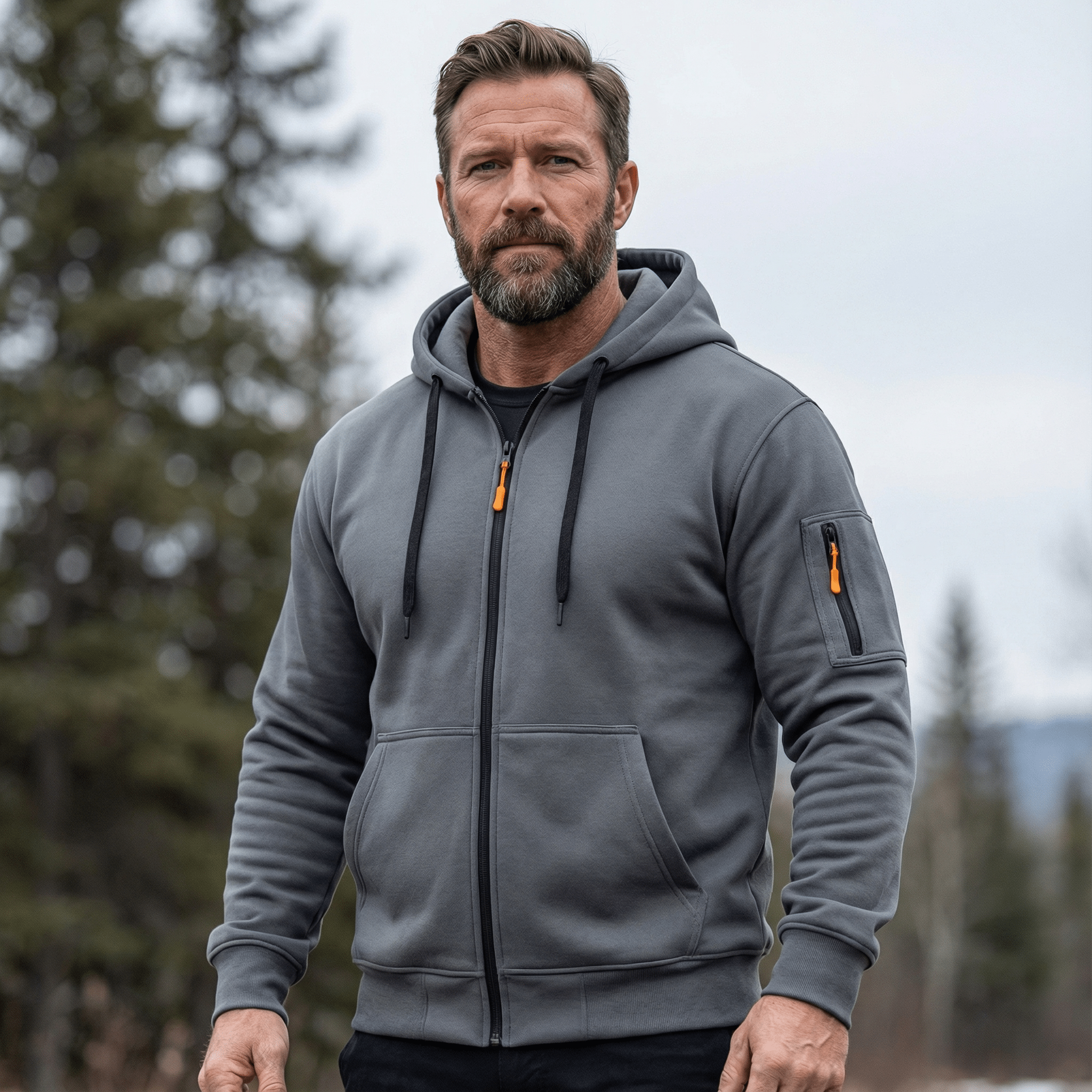 Tyler | Sudadera con cremallera completa de forro polar