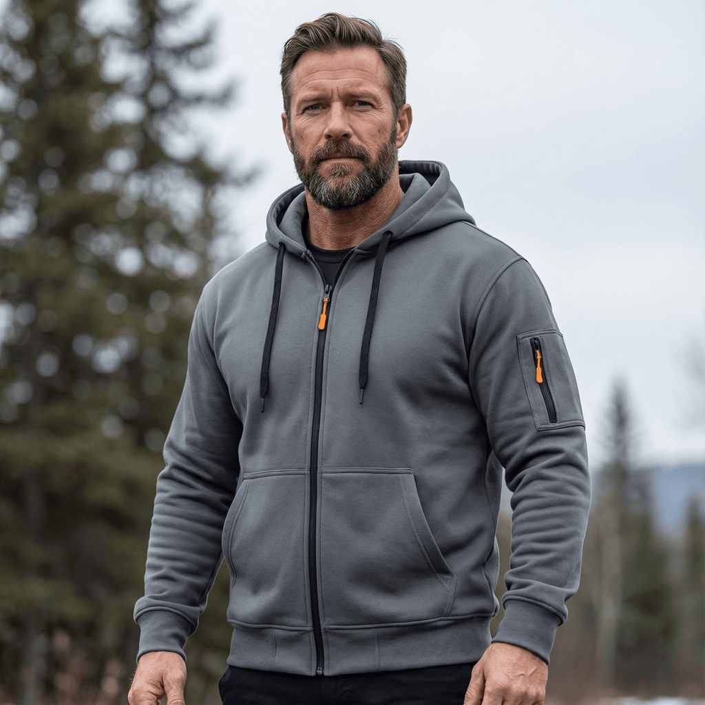 Tyler | Sudadera de Forro Polar con Cremallera Completa