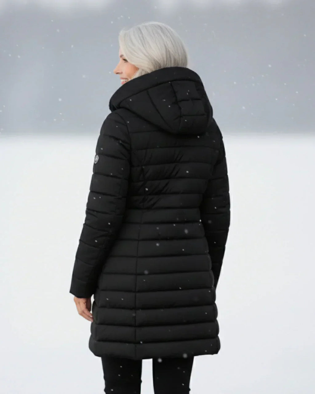Olivia | Chaqueta de invierno con capucha cálida