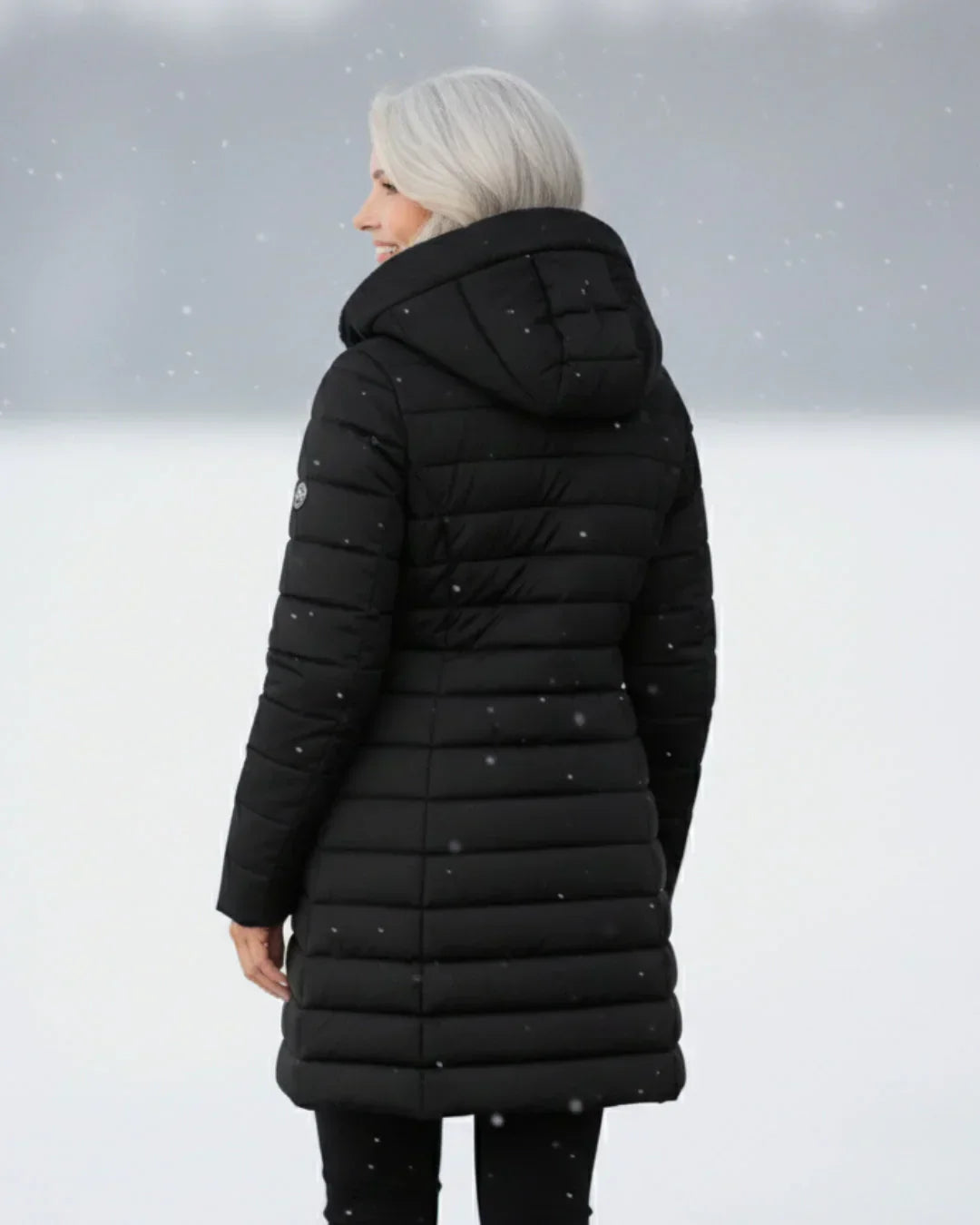 Olivia | Chaqueta de invierno con capucha cálida