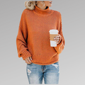 Valeria | Jersey cuello alto en punto premium