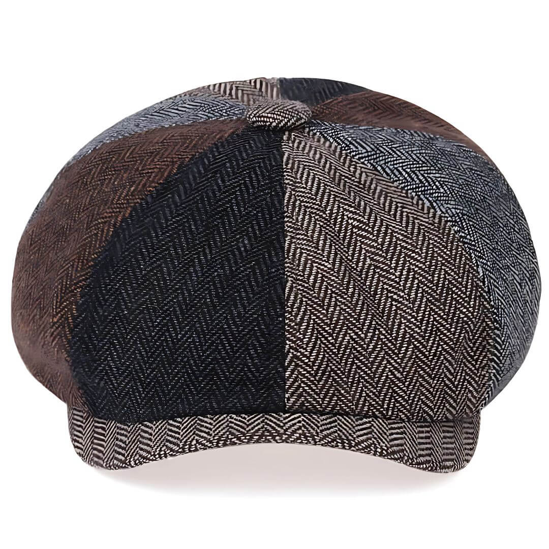Patchwork Wool Blend Cap | CLEVELAND