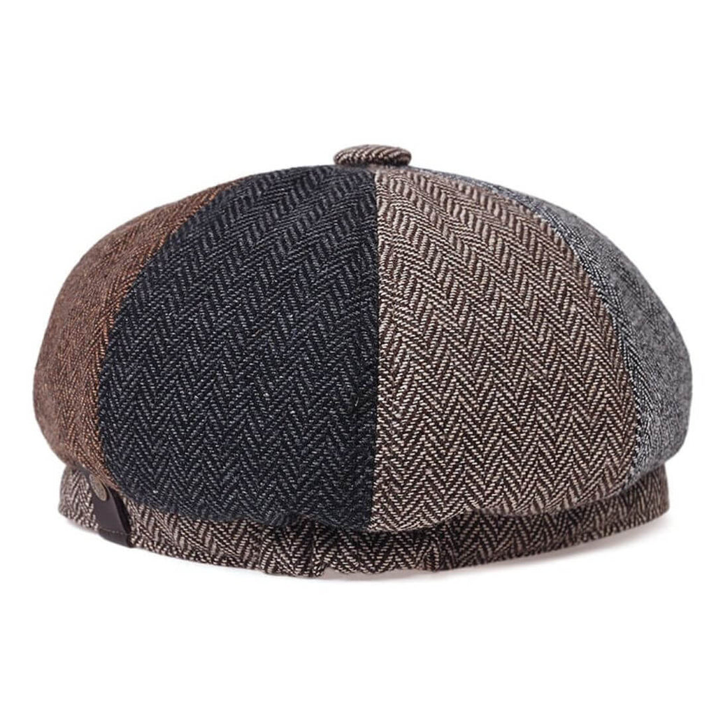 Patchwork Wool Blend Cap | CLEVELAND