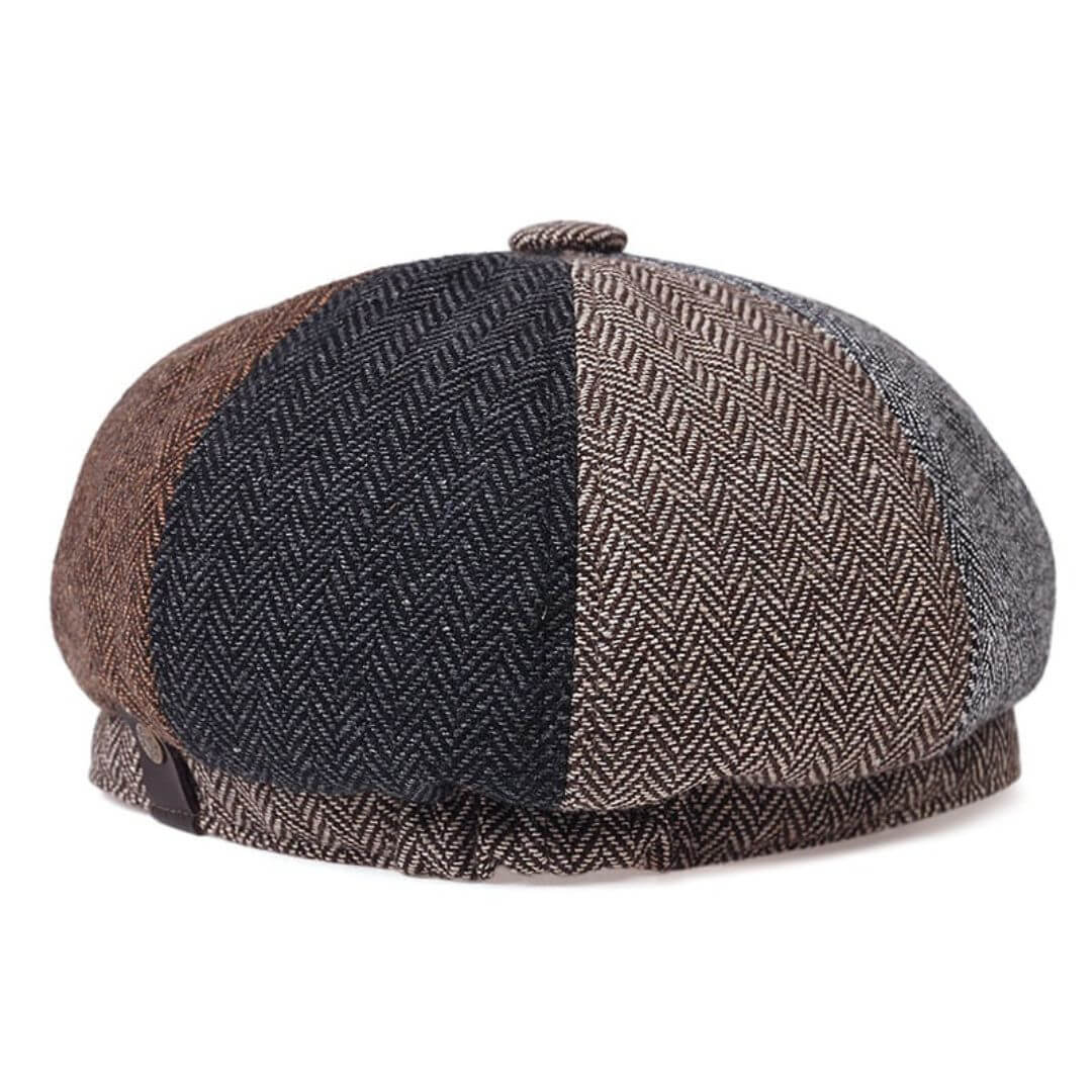 Patchwork Wool Blend Cap | CLEVELAND