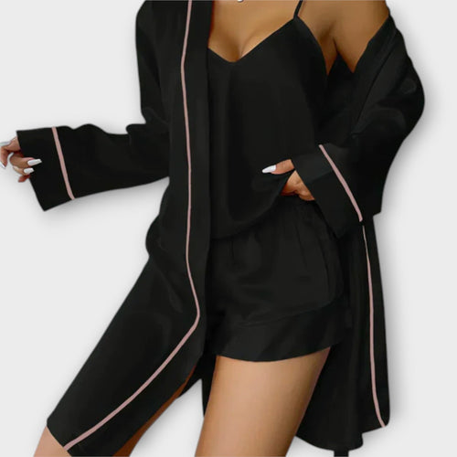 Félicité – Conjunto de pijama de 3 piezas cómodo