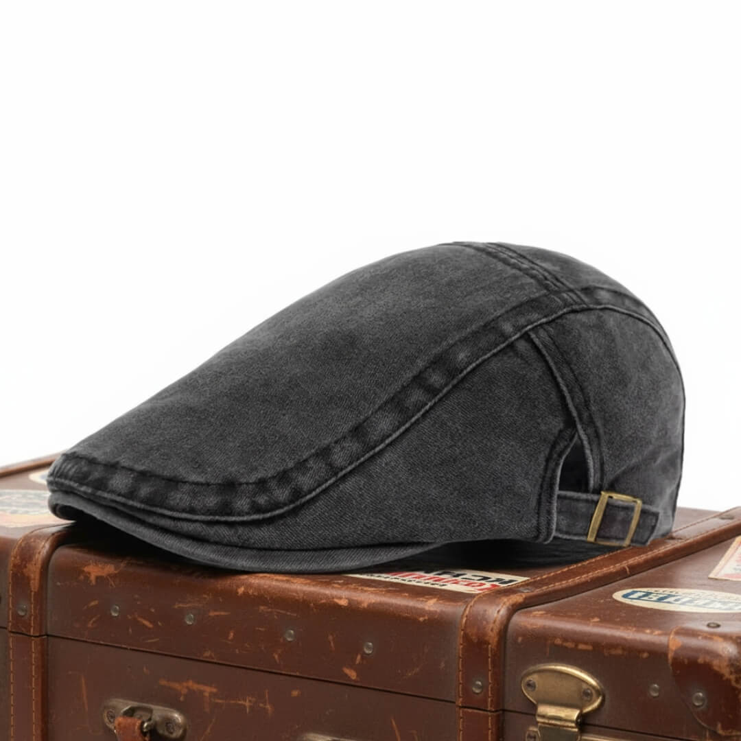 Washed Denim Cap | DALLAS