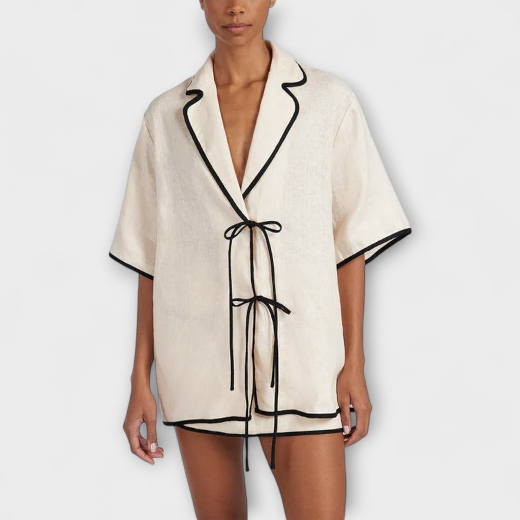 Grace - Conjunto de Falda Noir Coordinado