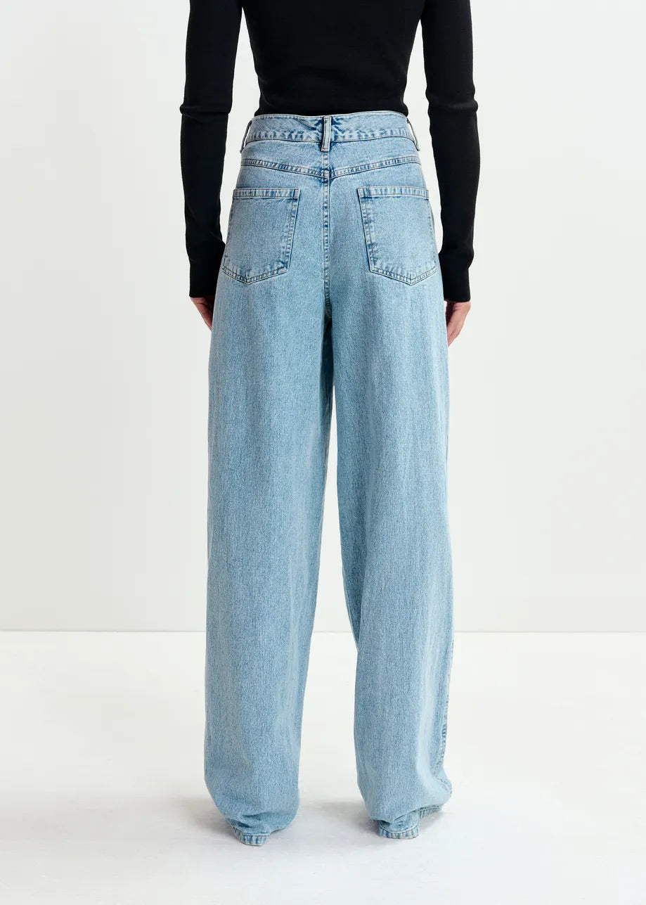 Jeans de Denim Decorados Lavena