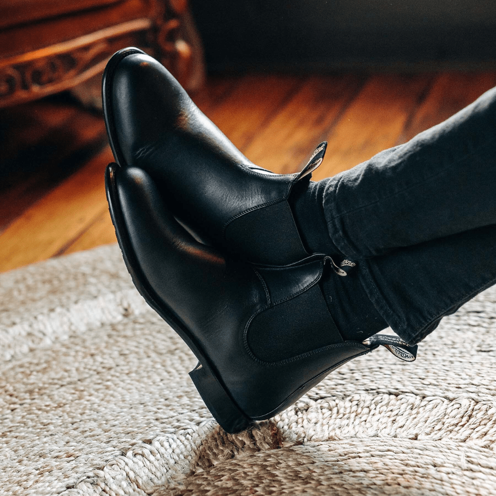 Mason | Botas Chelsea de Cuero para Hombre con Asa