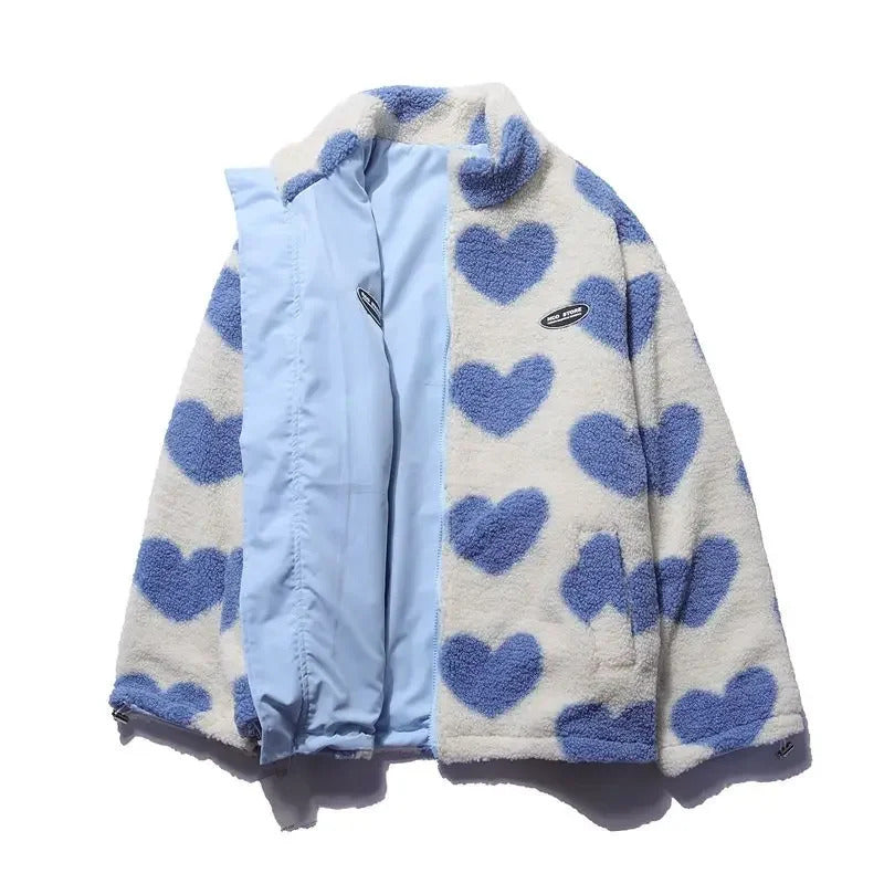 Radana | Chaqueta de invierno reversible con corazones