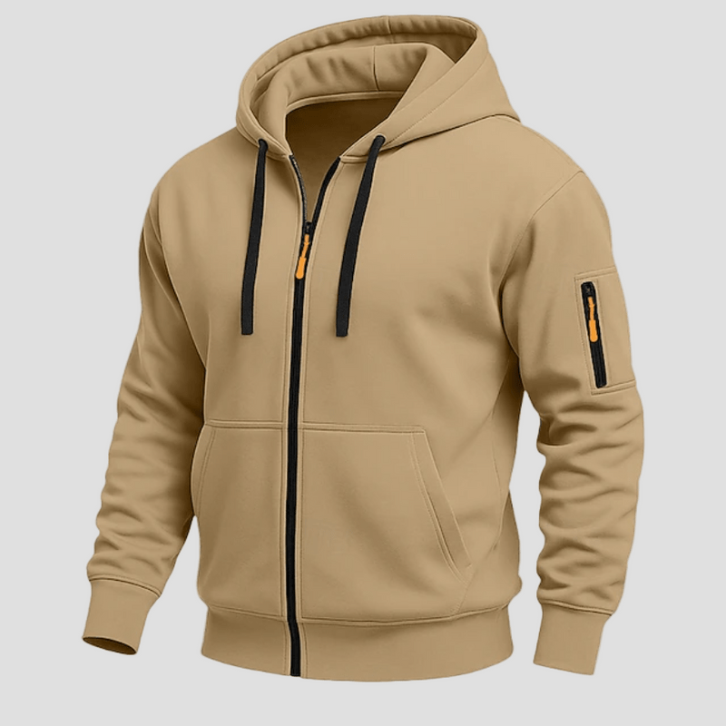 Tyler | Sudadera con cremallera completa de forro polar