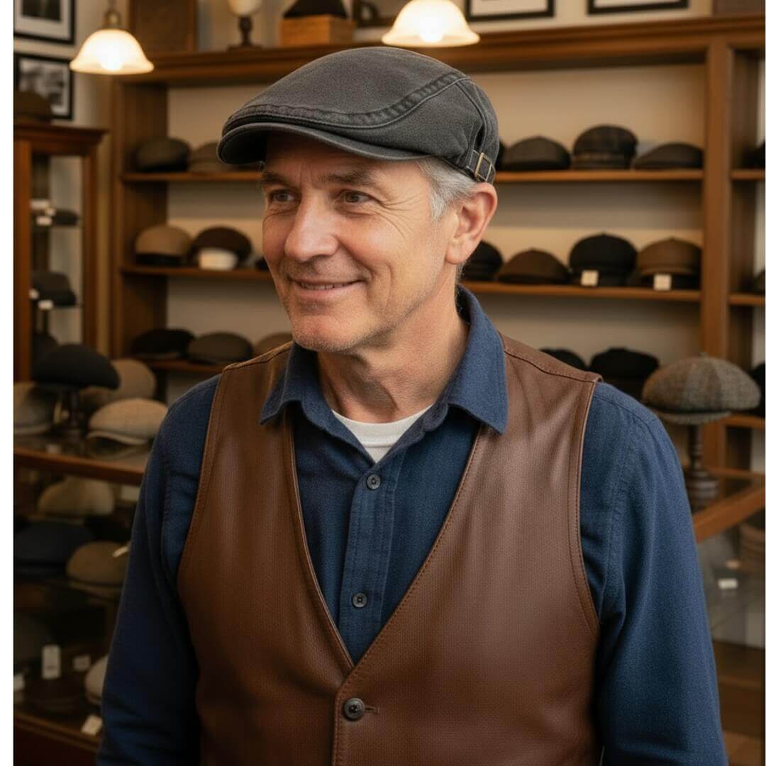 Washed Denim Cap | DALLAS