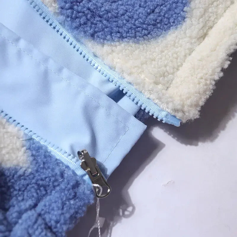 Radana | Chaqueta de invierno reversible con corazones