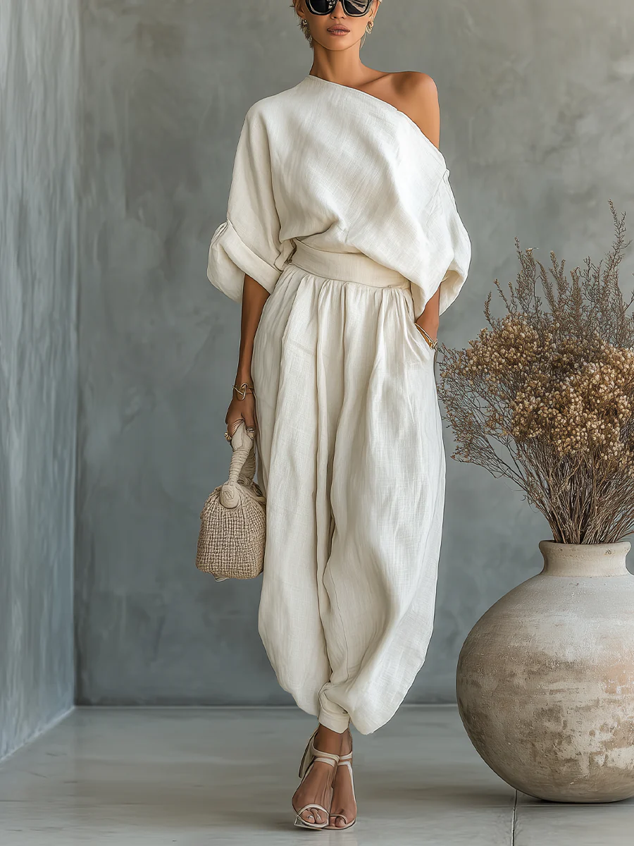 Catalina · Conjunto Top y Pantalón Tapered