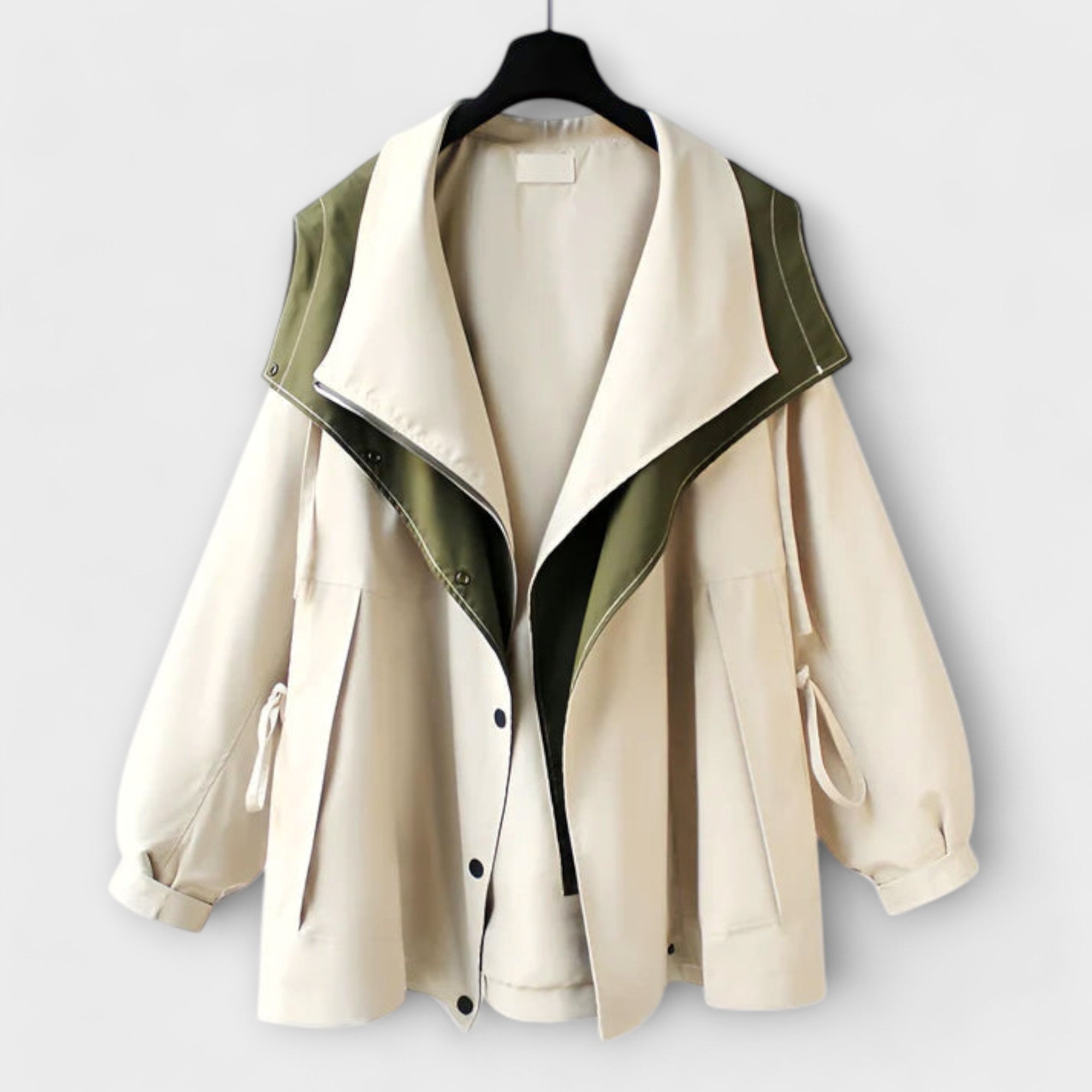 Lena | Abrigo con chaqueta cortavientos