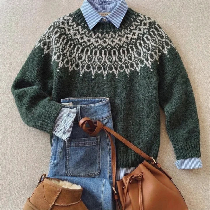 Tundra™ | Suéter de Punto Vintage Clásico