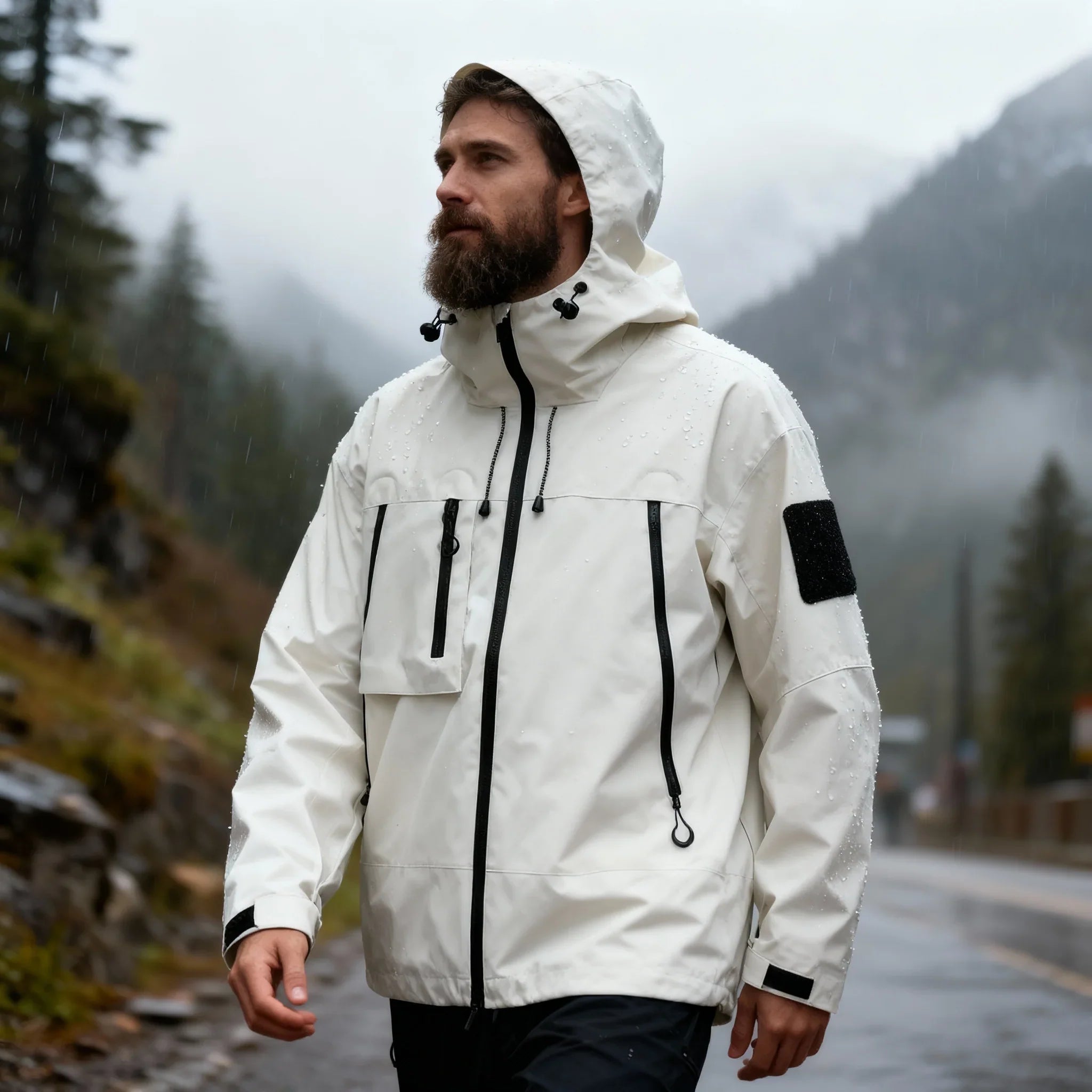 Brody | Chaqueta de Invierno con Capucha Resistente al Viento