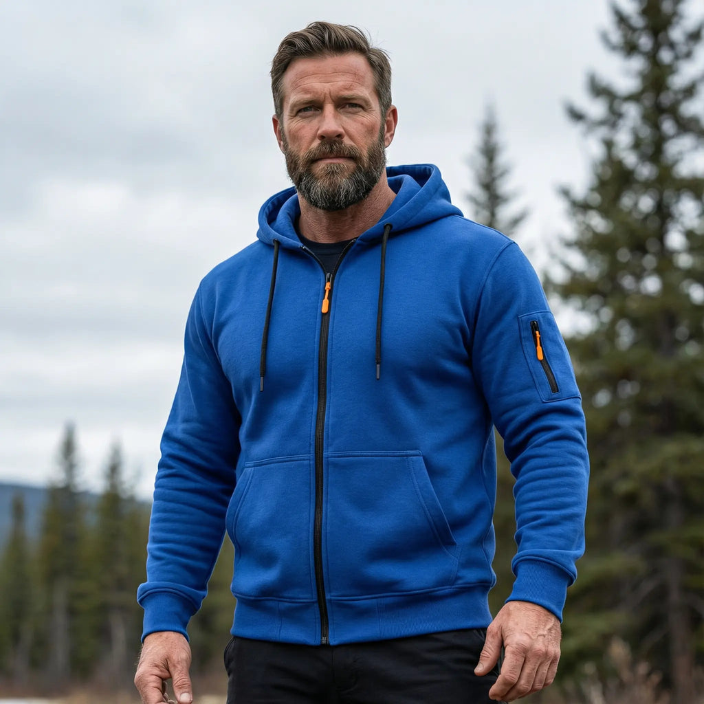 Tyler | Sudadera de Forro Polar con Cremallera Completa
