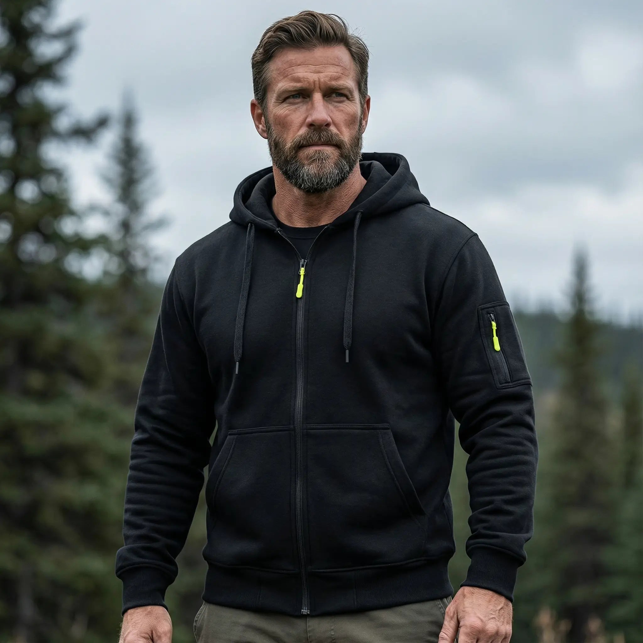 Tyler | Sudadera de Forro Polar con Cremallera Completa