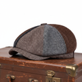 Patchwork Wool Blend Cap | CLEVELAND