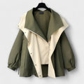 Lena | Abrigo con chaqueta cortavientos