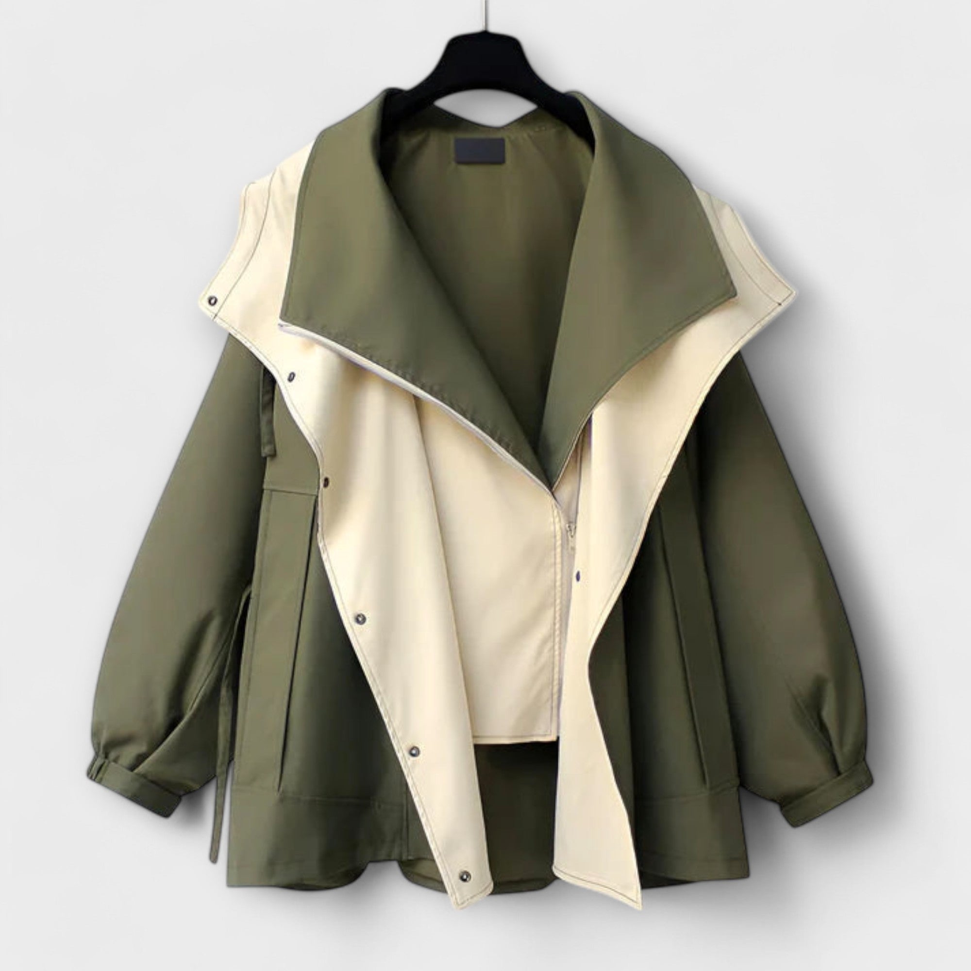 Lena | Abrigo con chaqueta cortavientos