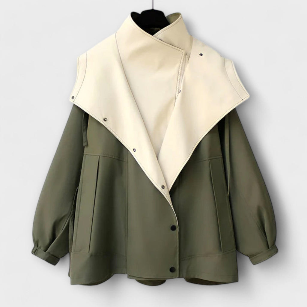 Lena | Abrigo con chaqueta cortavientos