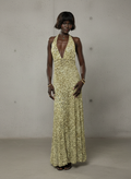 Chelsea · Vestido maxi con lazo en la espalda