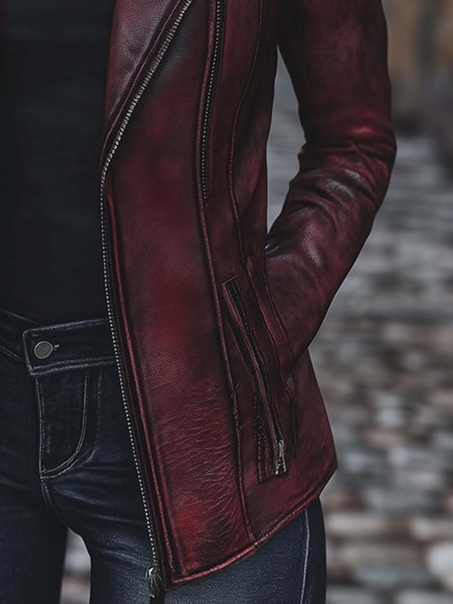 Carmen · Chaqueta Biker con Cremallera