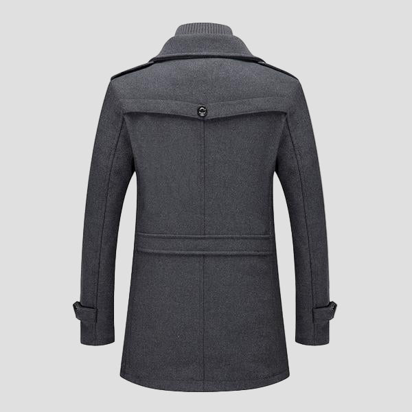 Rhett | Abrigo Retro de Doble Cuello