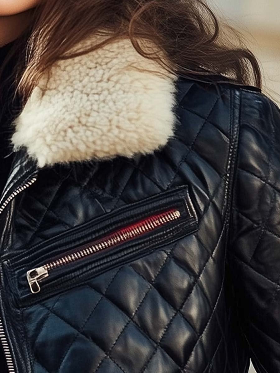 Jimena · Chaqueta Acolchada Bicolor