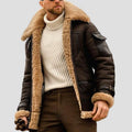 Liam | Abrigo Grueso de Invierno Vintage con Solapa