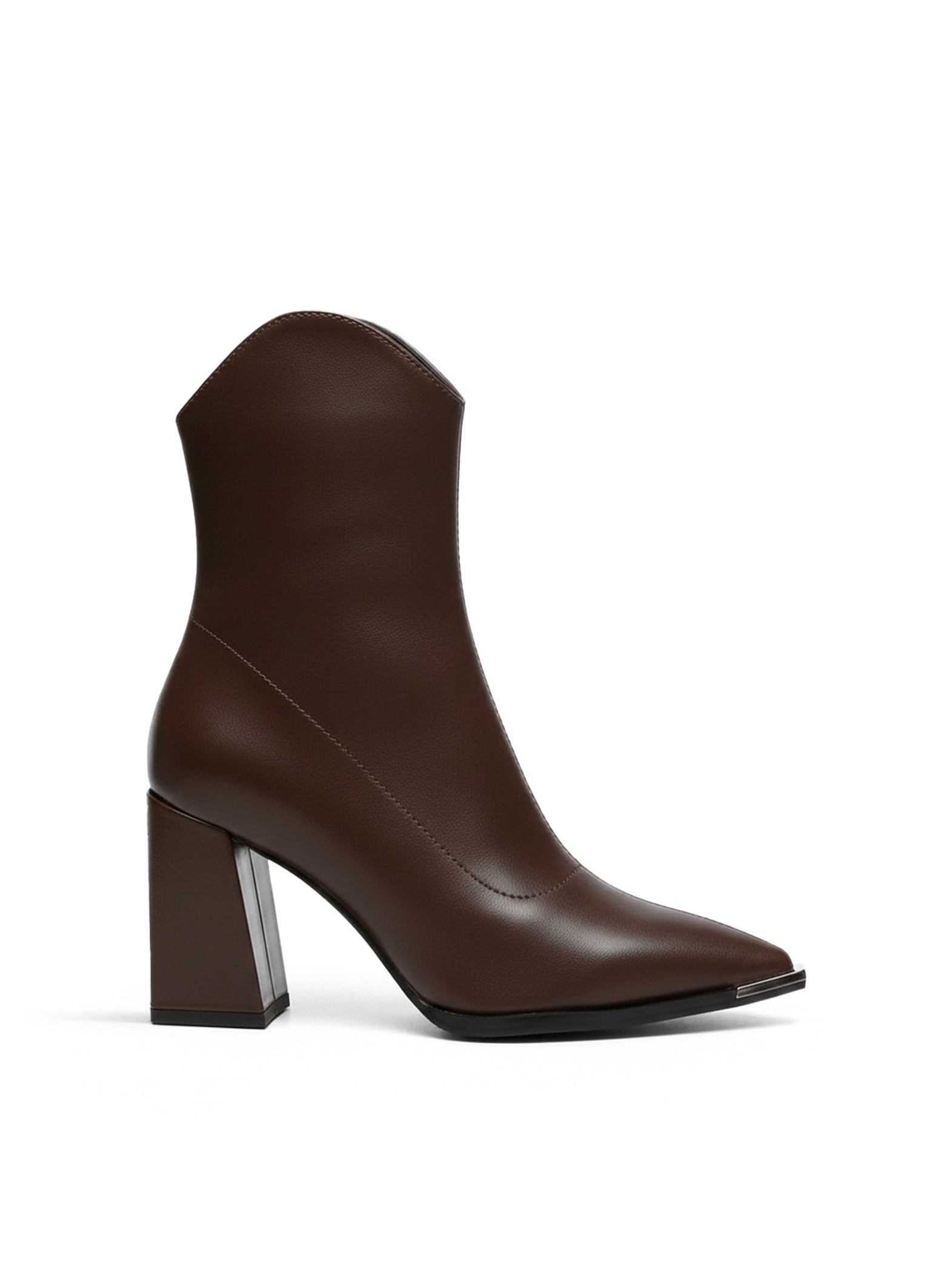 Noxé | Botines Chelsea Elegantes con Punta Cromada