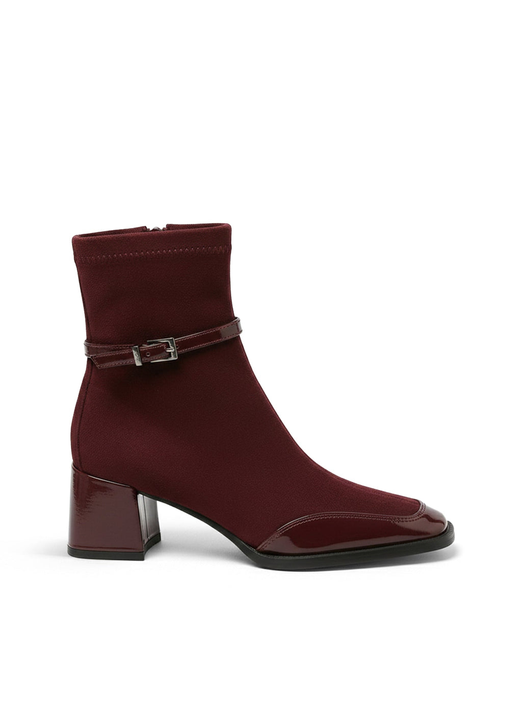 Romany | Botines Elegantes de Eco-Suede con Tacón Medio