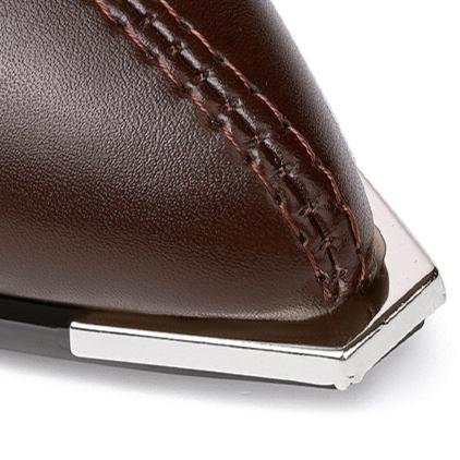 Noxé | Botines Chelsea Elegantes con Punta Cromada
